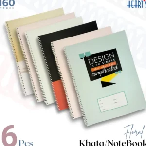 hearts floral spiral khata 160 page 6 pcs bangladesh 689f5f2045dbf984c26193afe4f44b9384506efaec4ea28a730f0ccddde55ffd.webp